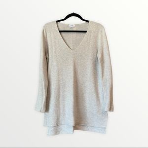 Grey Long Sleeve Knit Shirt